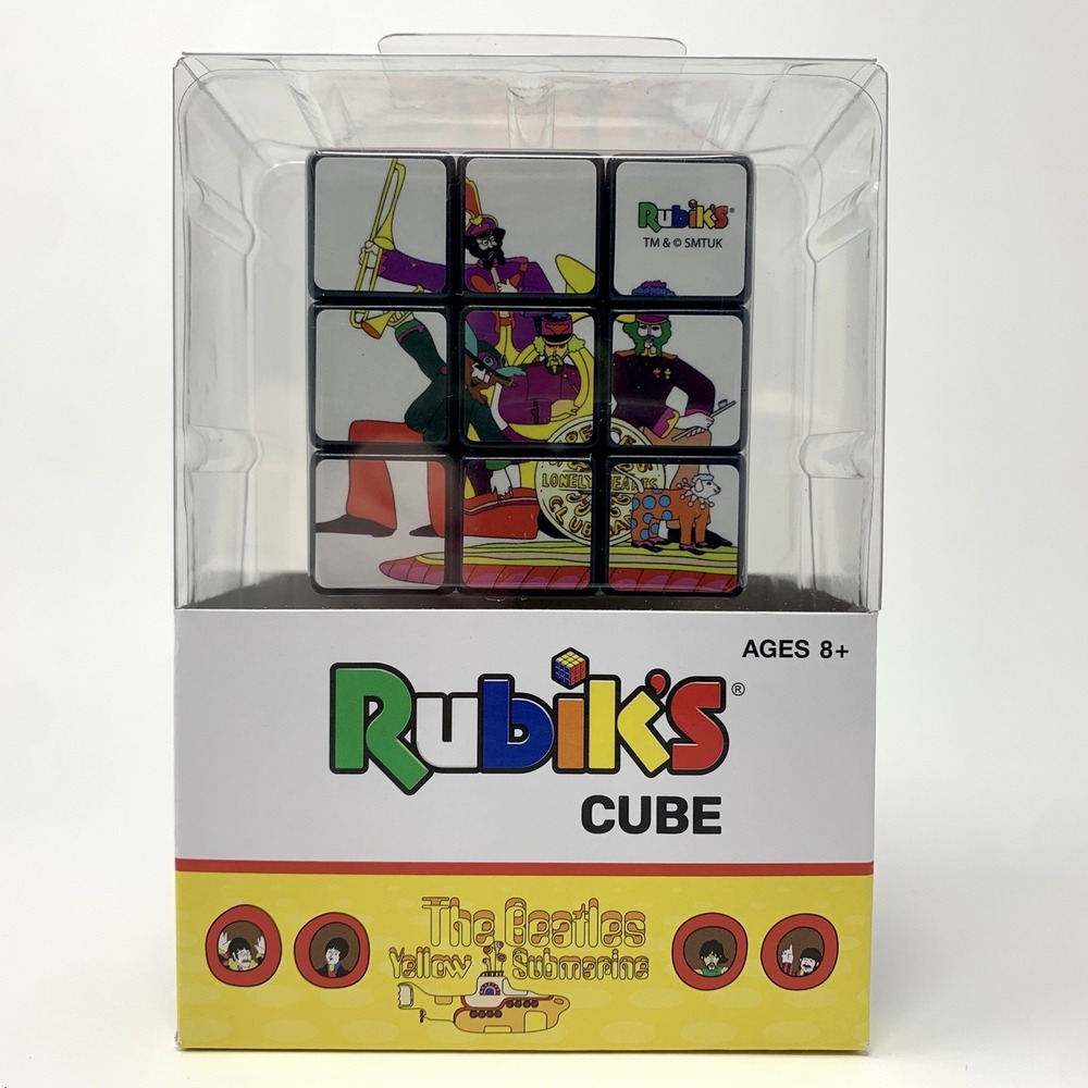 The Beatles Yellow Submarine Rubik's Cube - New/Sealed Rubiks